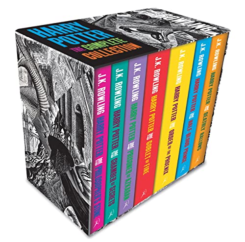 Harry Potter Boxed Set: The Complete Collection (Adult Paperback): Contains: Philosopher's Stone / Chamber of Secrets / Prisoner of Azkaban / Goblet ... Phoenix / Half-Blood Prince / Deathly Hollows von Bloomsbury